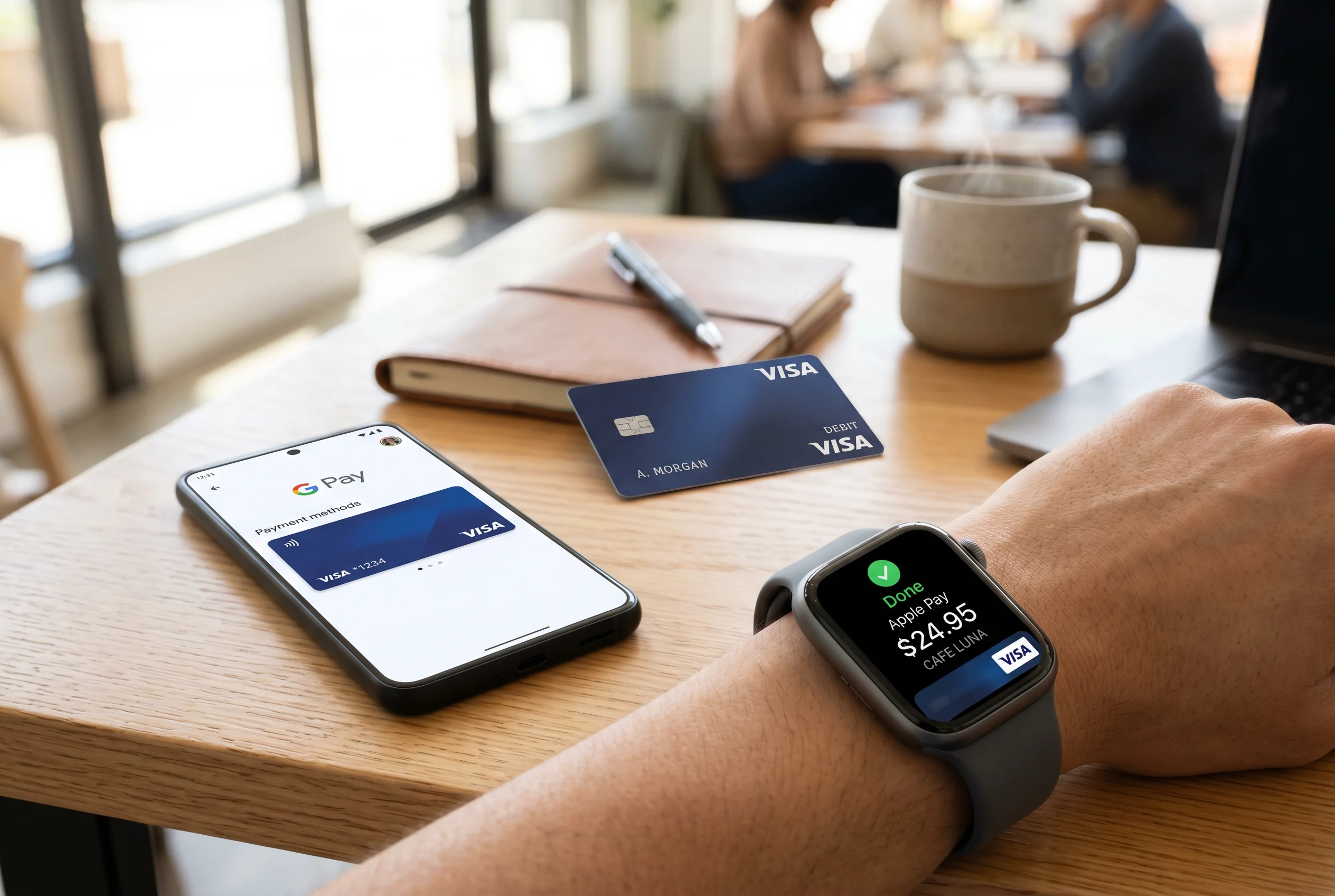Platba Apple Pay a Google Pay s Visa kartou u sázkových kanceláří