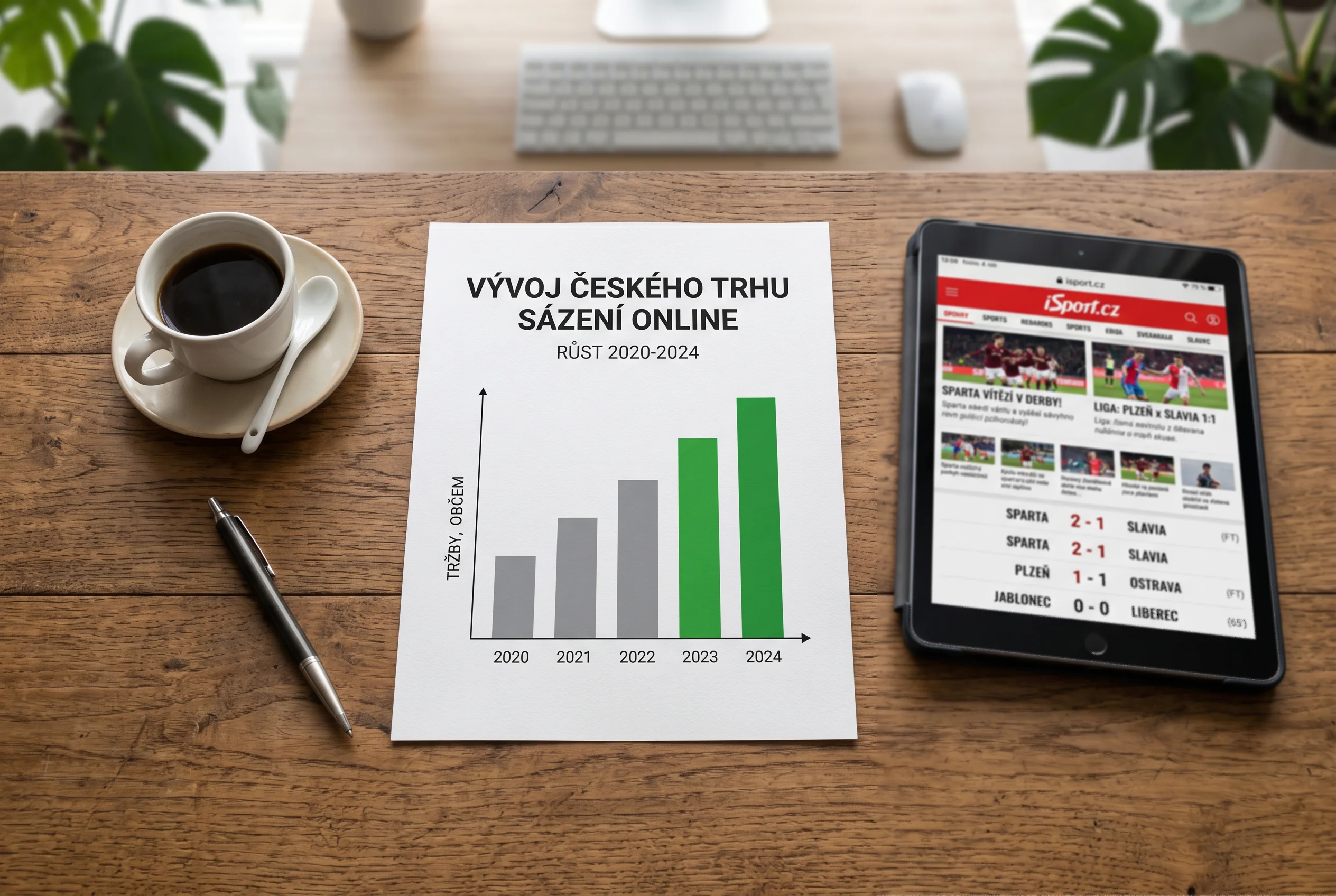Český trh online kurzového sázení -- růst digitálních plateb kartou Visa